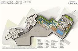 Rustomjee Crown 10th floor podium