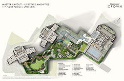 Rustomjee Crown 11th floor podium